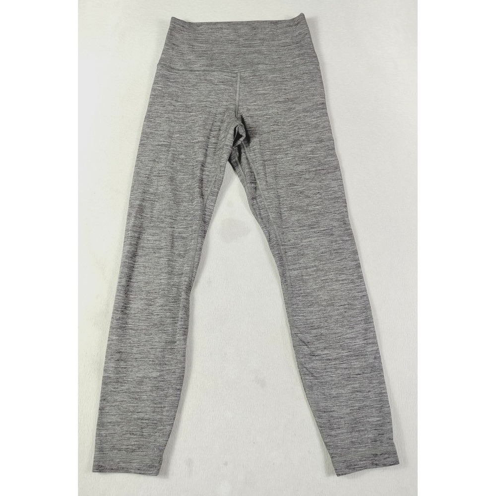 Lululemon Align Leggings Womens 6 Gray Flecked‎ High Rise Ankle Running Yoga